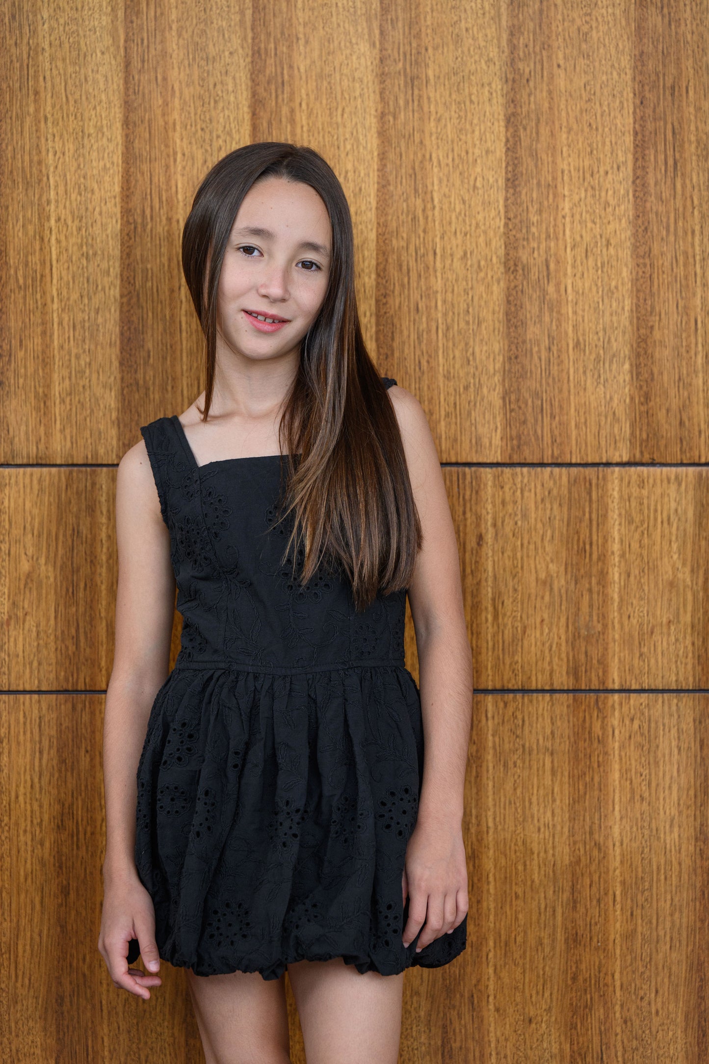 Vestido Globo Negro