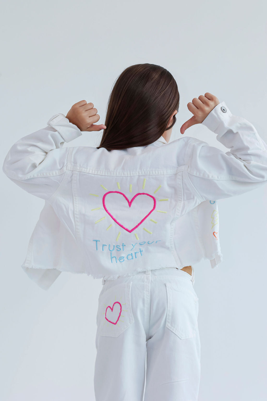 Jacket "Trust Your Heart" para niñas y jóvenes