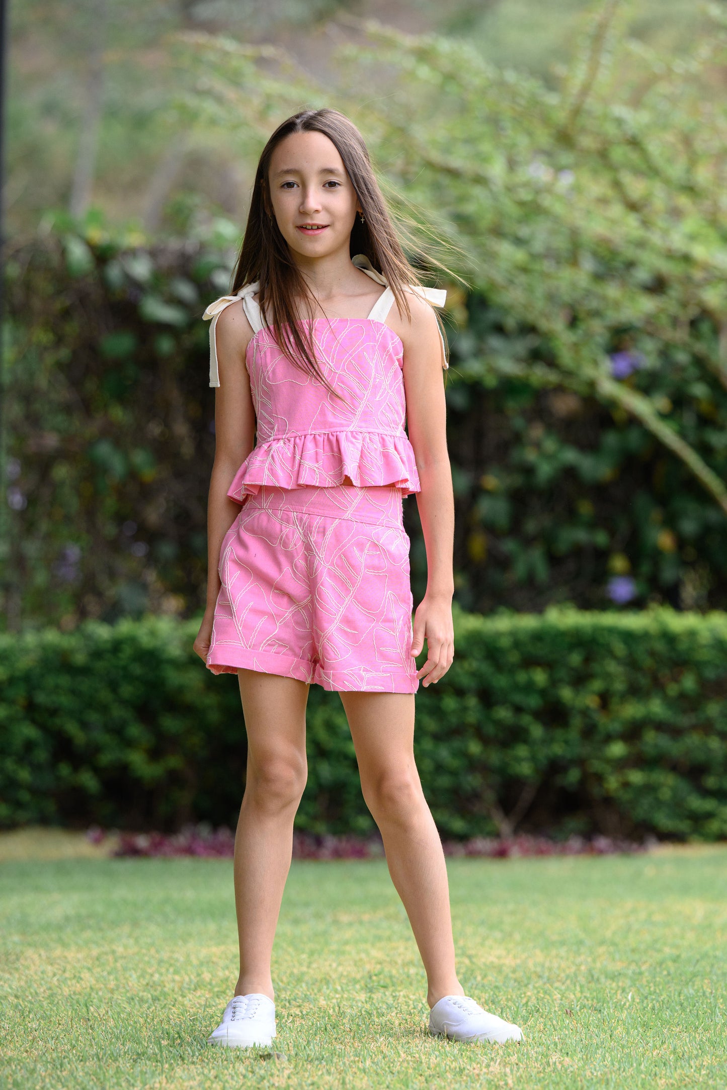 Conjunto Short Rosado